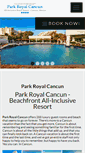 Mobile Screenshot of parkroyalcancunresort.com